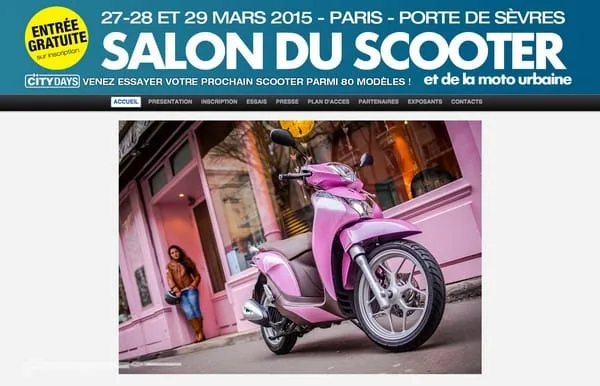 Salon du Scooter de Paris 2015 : c’est reparti !