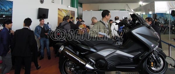SICM 2015 : Yamaha lance officiellement le TMax Iron Max