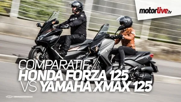 Honda Forza contre Yamaha Xmax : le duel en vidéo