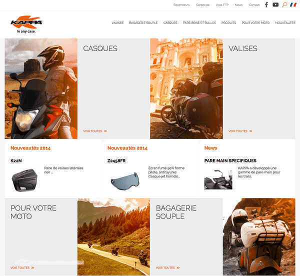Kappa : nouveau site web et configurateur