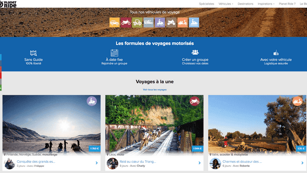 Planet Ride : le site de tous les road trips