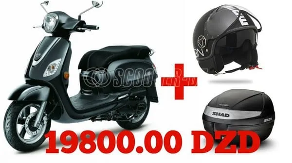 Sym Algérie lance le pack scooter tout inclus