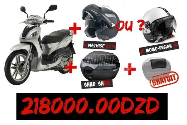 SYM Algérie : encore et encore des packs scooters tout inclus !