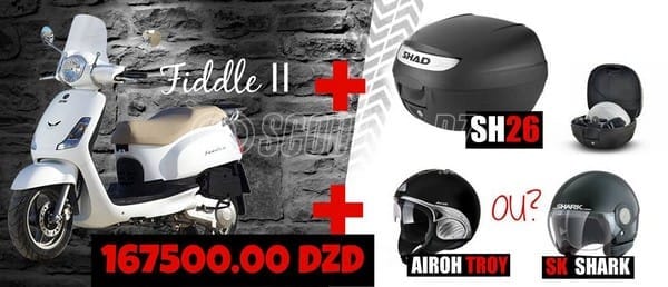 SYM Algérie : encore et encore des packs scooters tout inclus !
