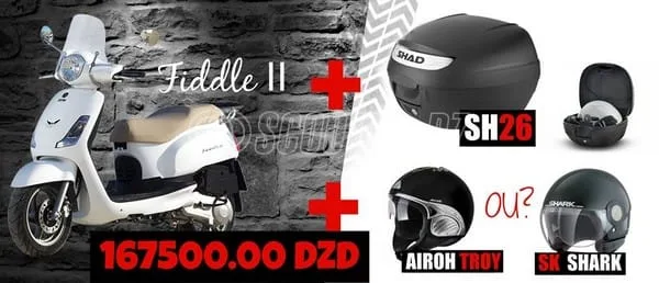 SYM Algérie : encore et encore des packs scooters tout inclus !
