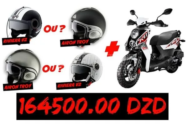 SYM Algérie : encore et encore des packs scooters tout inclus !