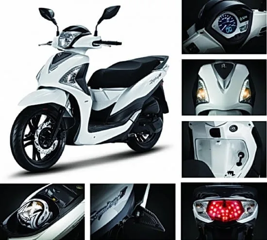 SYM Algérie : le Symphony ST 125 à 210.000 DZD