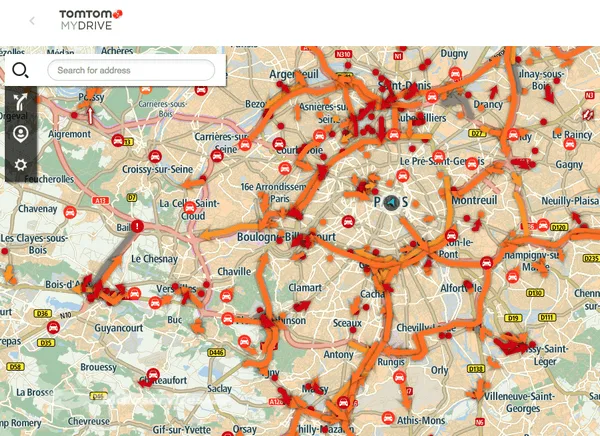 TomTom MyDrive : échapper au trafic selon TomTom