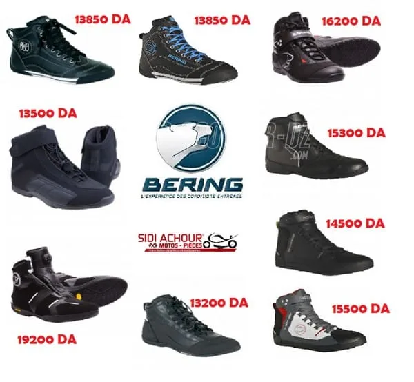 Bering Algérie : prix et disponibilité sur la gamme chaussures