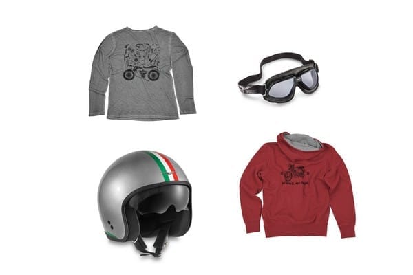 Moto Guzzi Garage : casques, t-shirts, googles lifestyle
