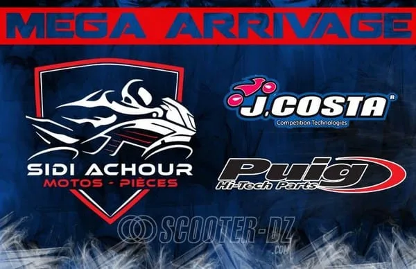 Puig Algérie : nouvel arrivage d&rsquo;accessoires pour scooters