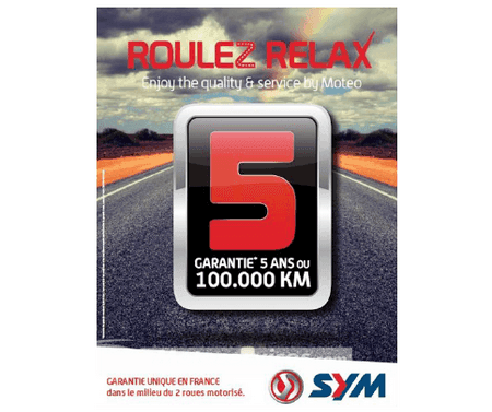 Sym : les maxiscooters désormais garantis 5 ans