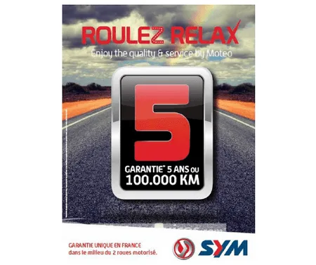 Sym : les maxiscooters désormais garantis 5 ans