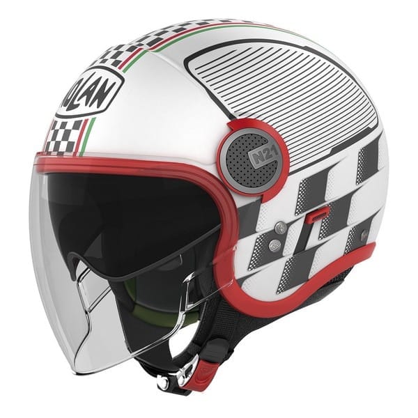 Jet Nolan N21 Visor : écran long, visière solaire et coloris funky