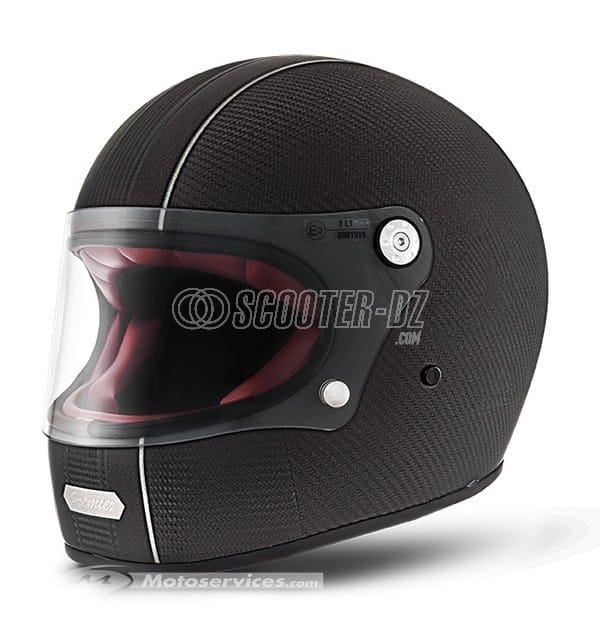 Premier Trophy Carbon: un casque intégral vintage en carbone