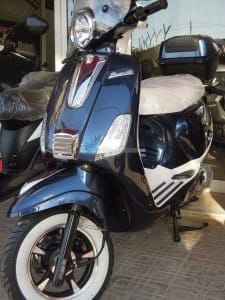 Exécutive Bravo 125, le scooter rétro par excellence