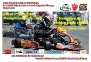 Kymco sponsorise le championnat d'Algérie de Karting