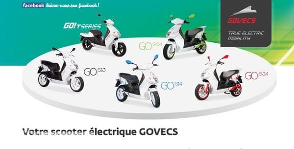 Govecs Eicma 2015 : nouveau scooter électrique et partenariats