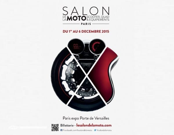 Bilan salon de la moto de Paris 2015 : 165 000 visiteurs