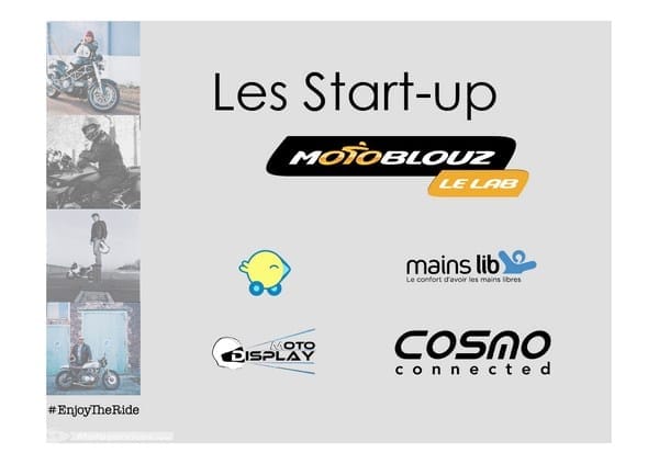 Salon de Paris : le Motoblouz Lab soutient les start up de la moto