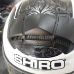 Protection pour enfants : casque SHIRO SH-829 noir/blanc