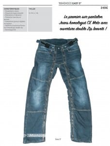 1964 Shoes Easy 5 : un sur-pantalon typé jean