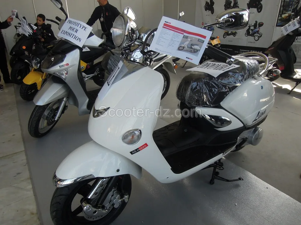 AS Motors : présentation de sa gamme scooters disponible au SICM 2016