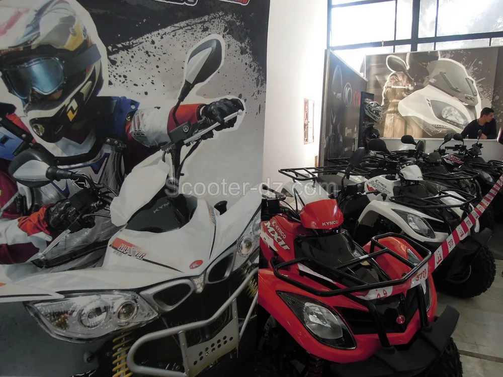 SICM 2016 : pas de scooter chez Kymco Algérie !