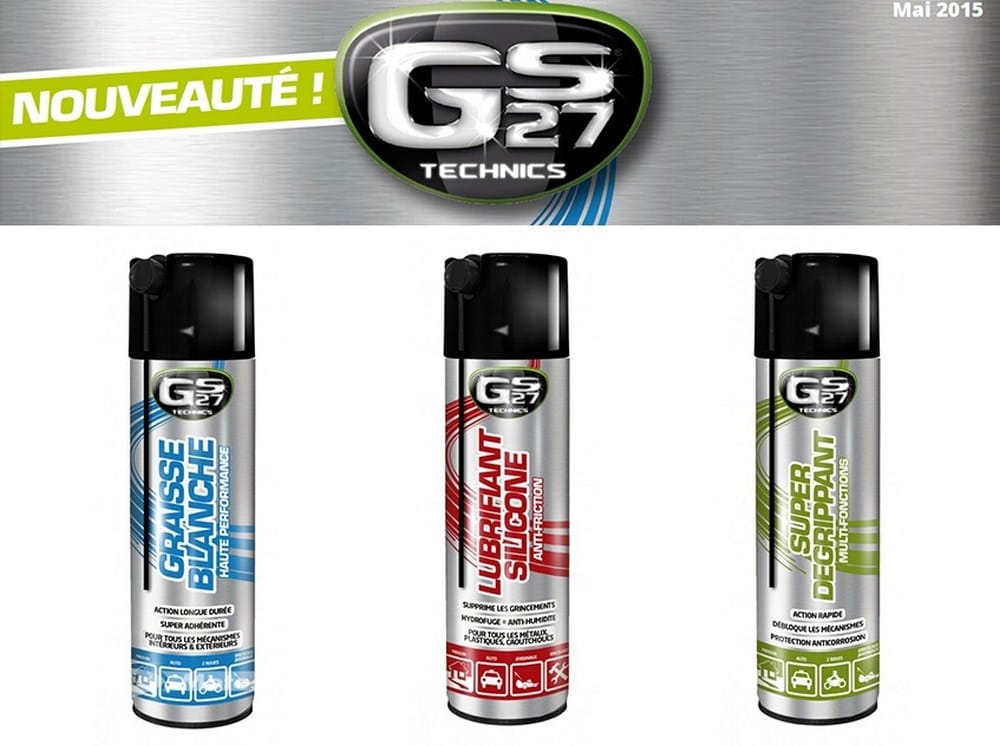 GS27 Technics : trois nouveaux produits auto moto