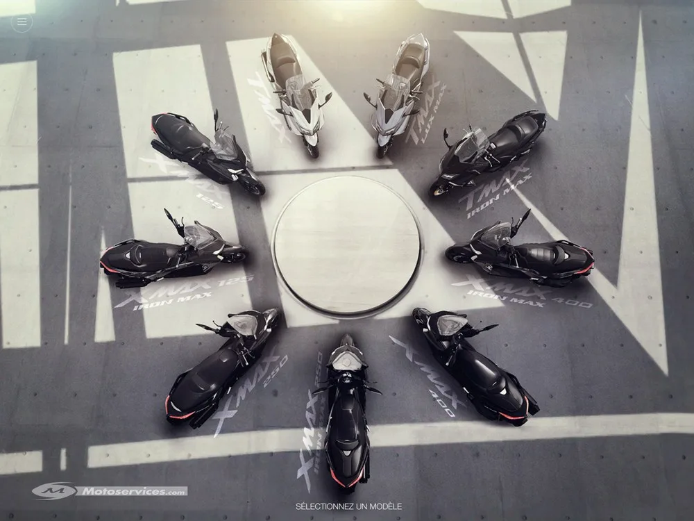 Configurez votre Tmax avec l&rsquo;appli Yamaha My Garage