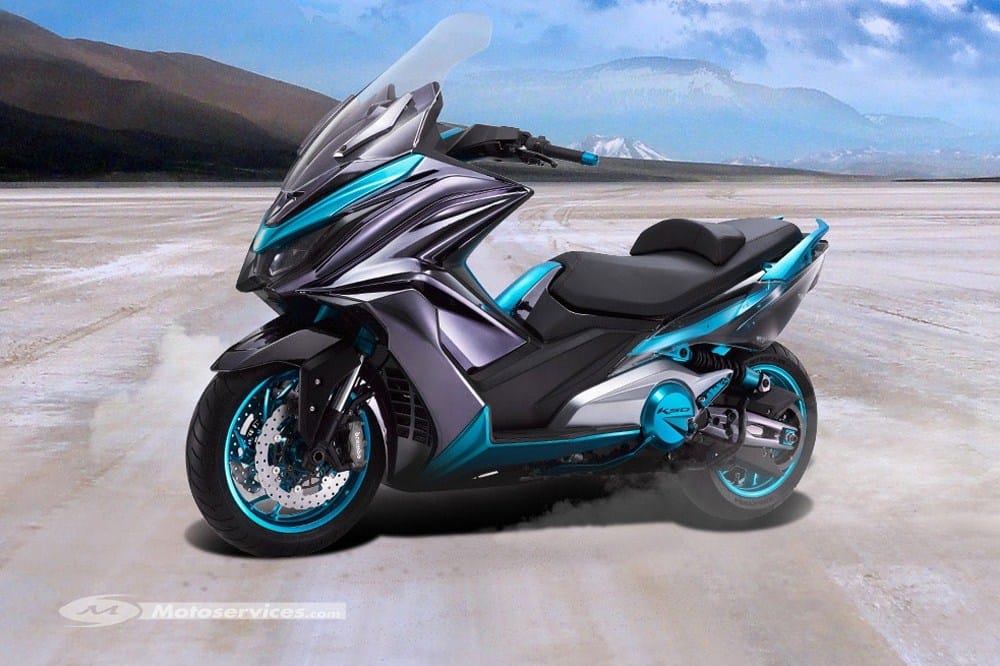 Kymco K50 : le concept anti-Tmax proche de la série ?