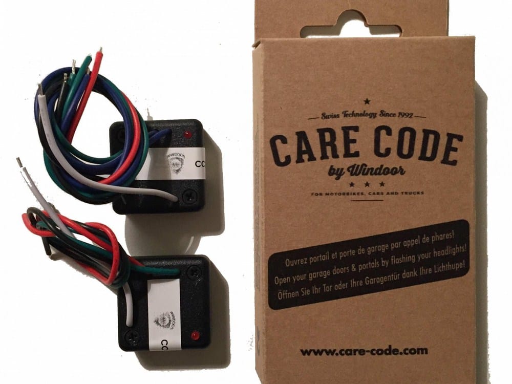 Care Code : plus besoin de télécommande pour votre garage