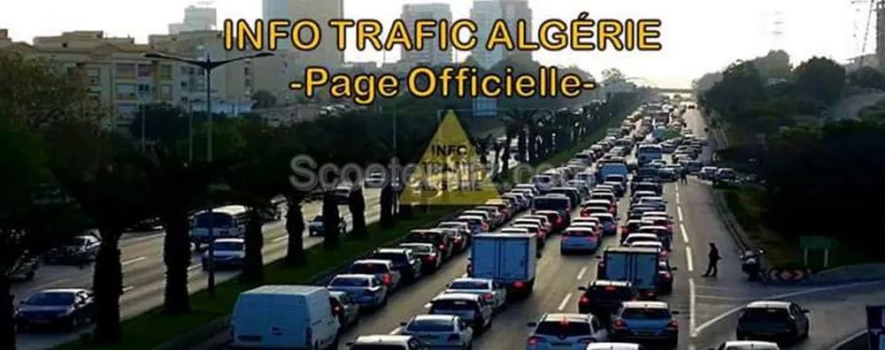 Info Trafic Algérie adresse un message aux motards algérois