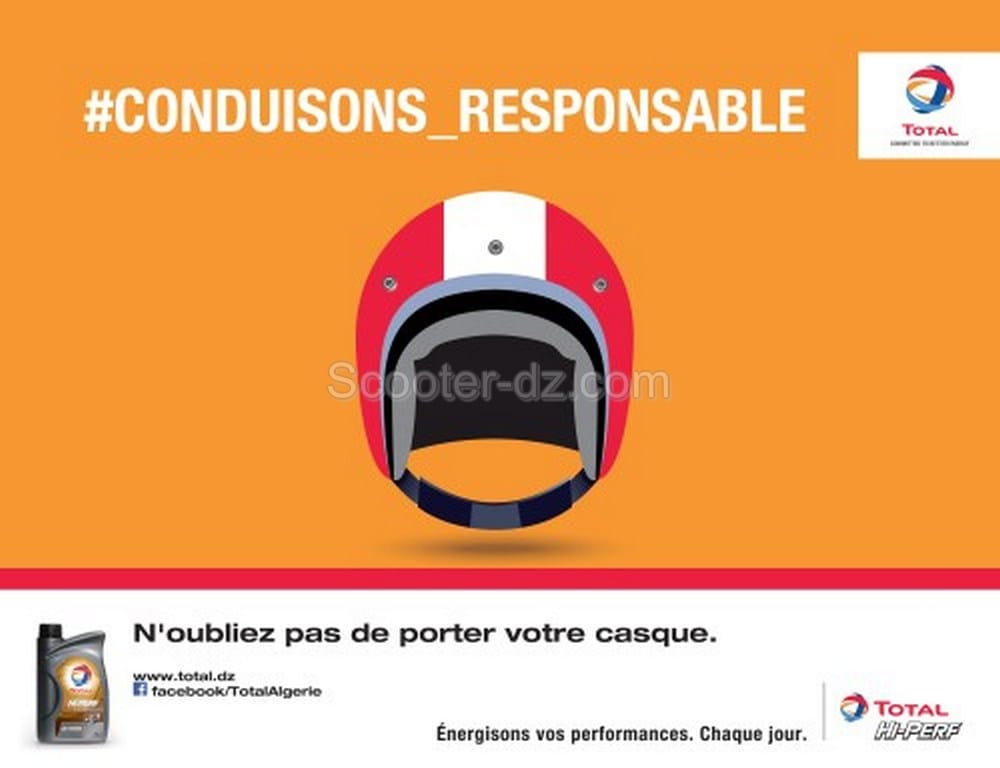 Total Lubrifiants Algérie lance « # CONDUISONS _ RESPONSABLE »