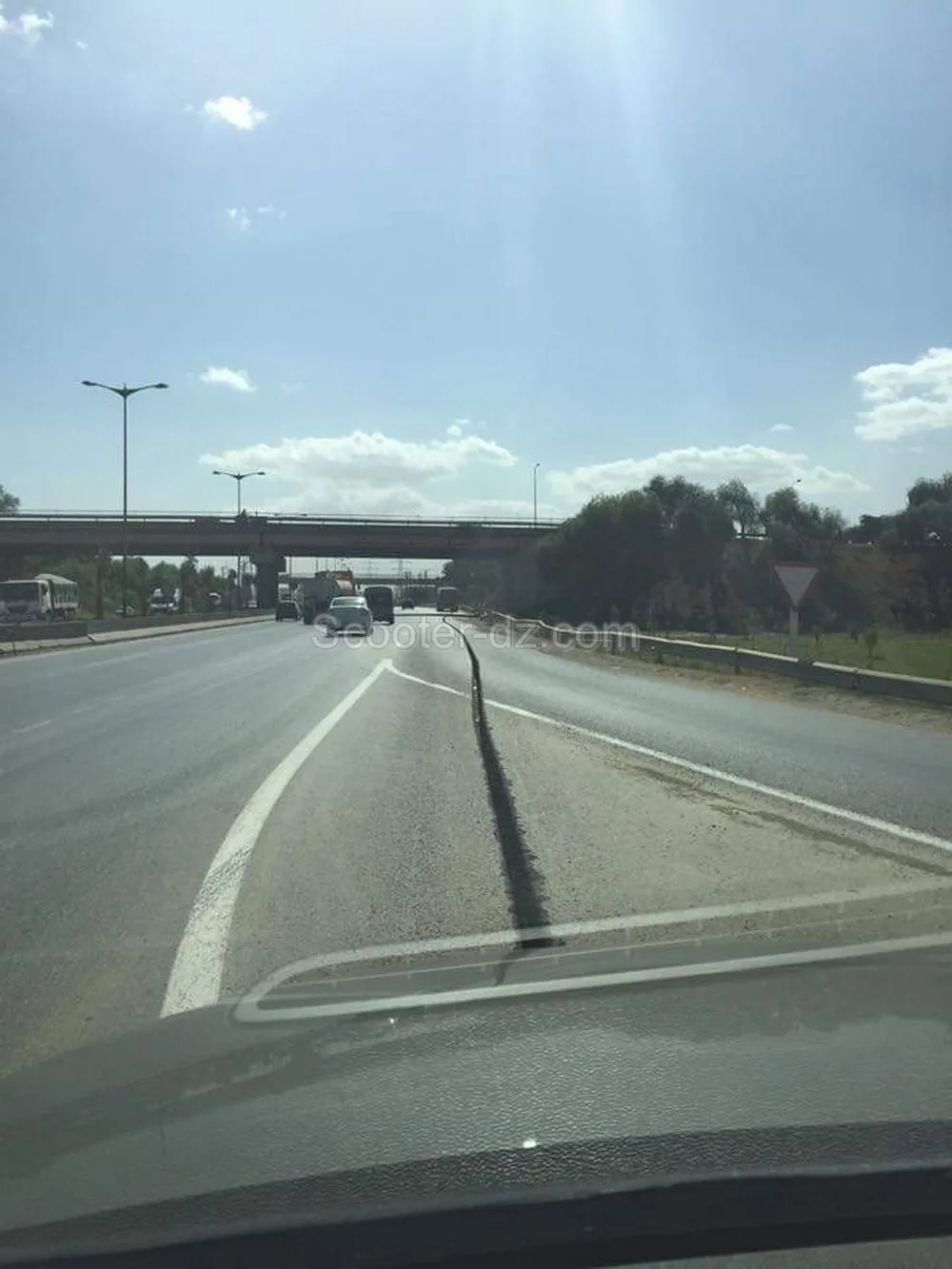 Info Trafic Algérie adresse un message aux motards algérois