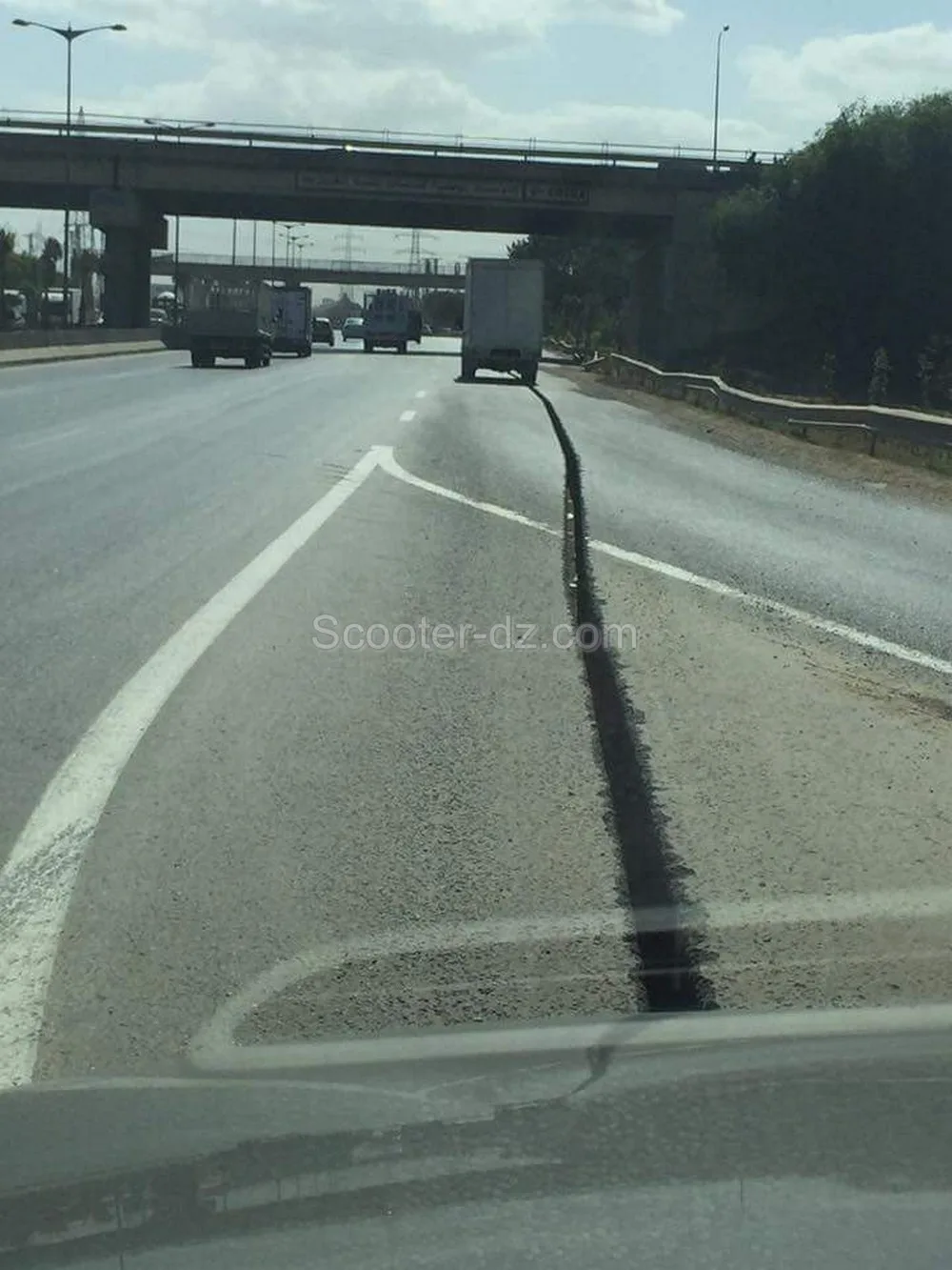 Info Trafic Algérie adresse un message aux motards algérois