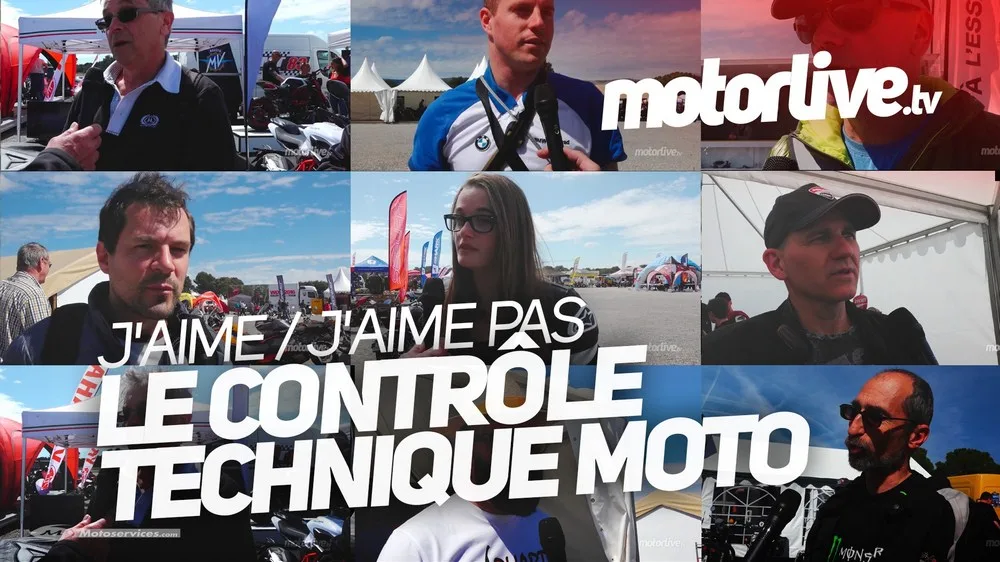 Contrôle technique moto : votre avis en vidéo sur Motorlive.tv