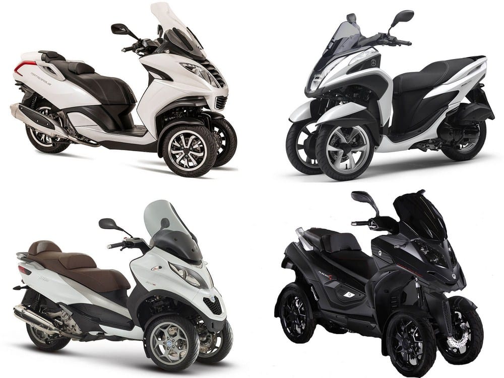 France : Marché scooter 3-roues juin 2016 ; ça se redresse !