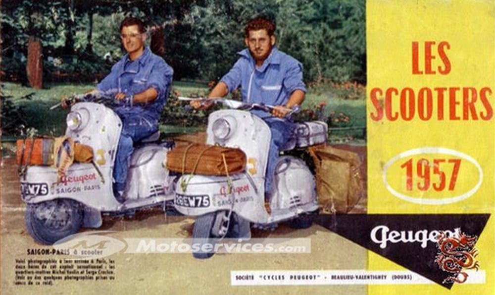 Django Aventure : Paris-Saïgon en scooter 125 Peugeot