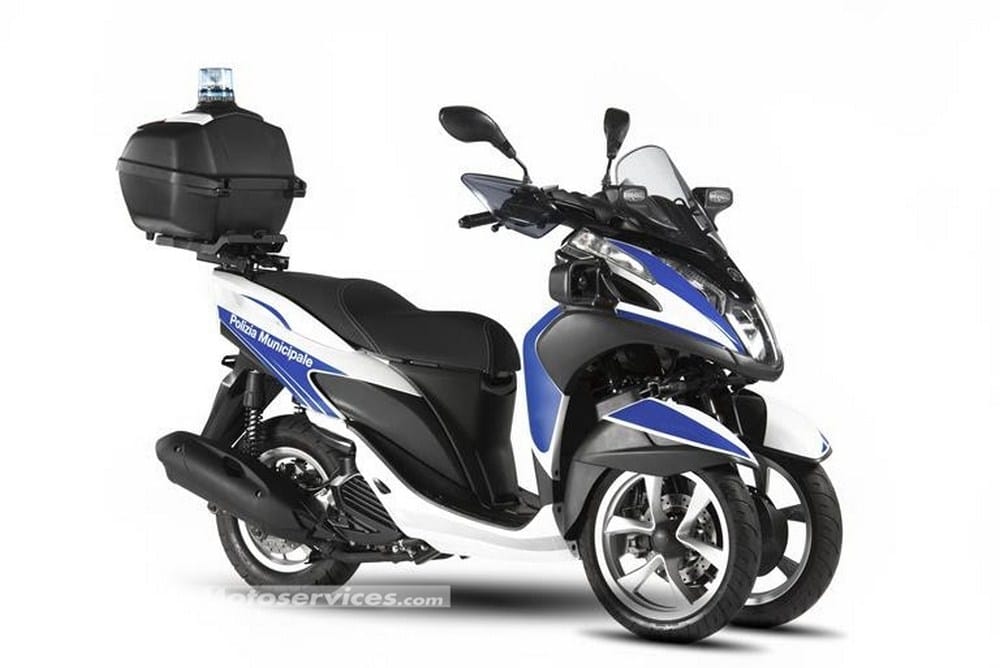 Des Yamaha Tricity 125 Police pour les forces de l&rsquo;ordre