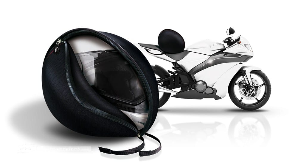 Ozip K360, la housse de casque zipée antivol