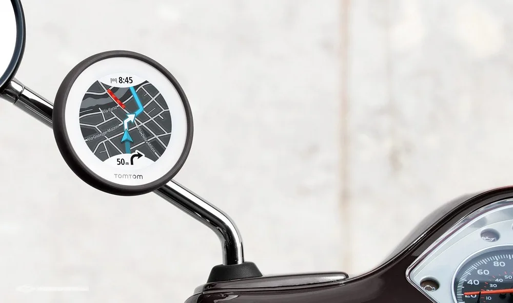 TomTom Vio : le premier GPS destiné aux scooters urbains