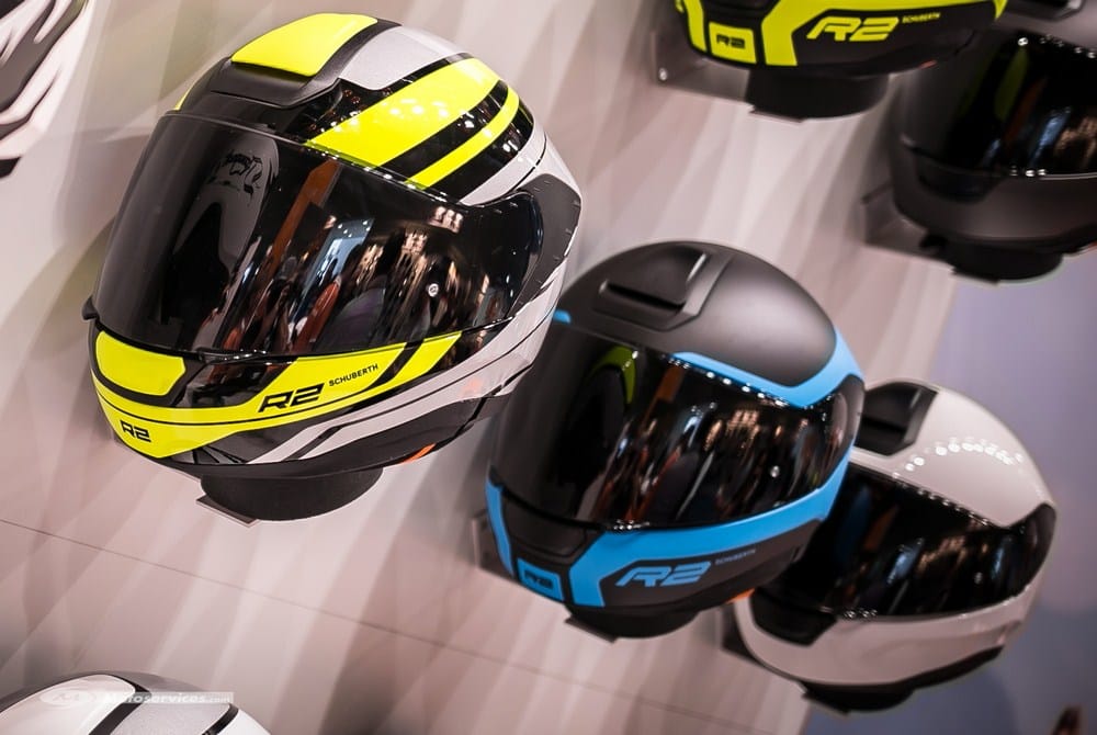 Nouveauté 2017 : casque intégral Schuberth R2 – Intermot 2016