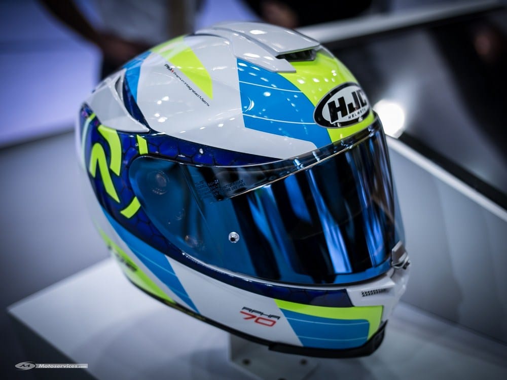 Nouveauté 2017 : casque HJC RPHA 70 – Intermot 2016