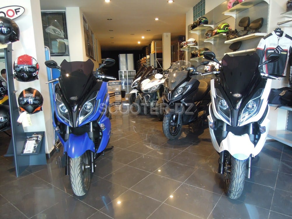 Kymco Algérie a récemment reçu 4 scooters