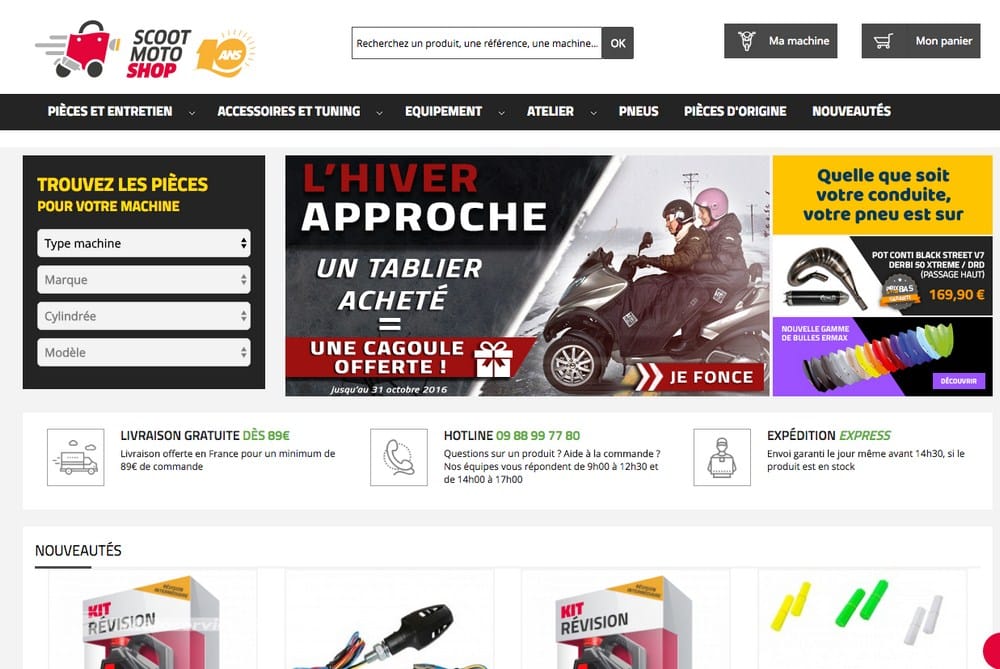 Le mois du tablier chez ScootMotoshop !