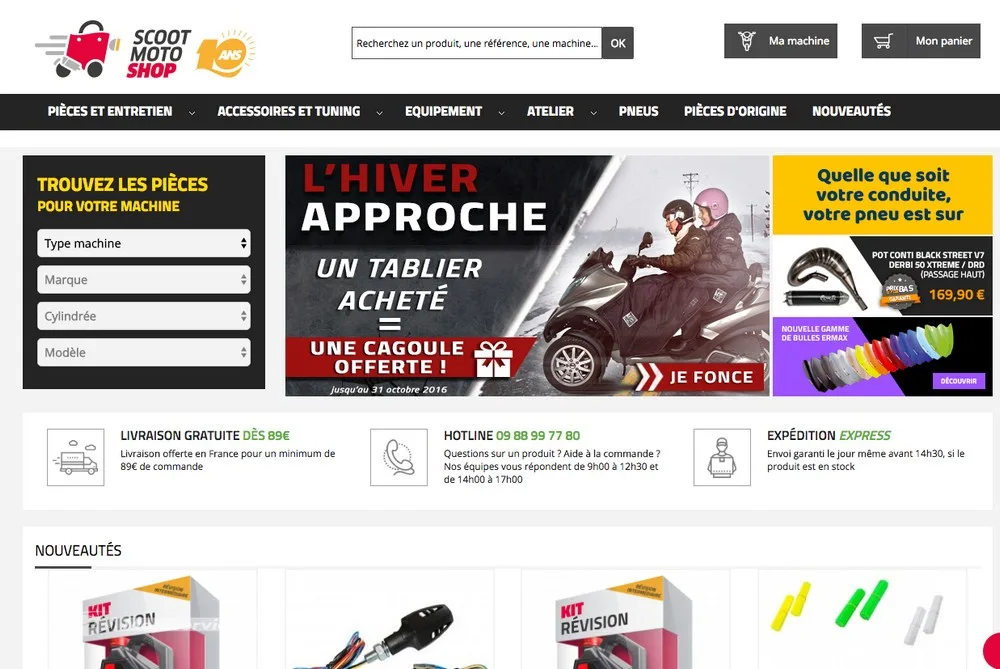 Le mois du tablier chez ScootMotoshop !