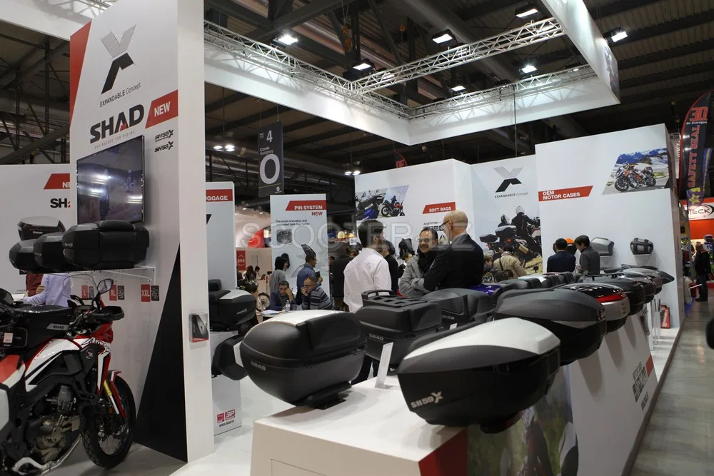 SYM Algérie commercialise sa gamme de Top-cases « Shad »