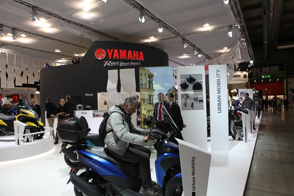 #Live Eicma 2016 : Yamaha, les nouveautés scooters 2017