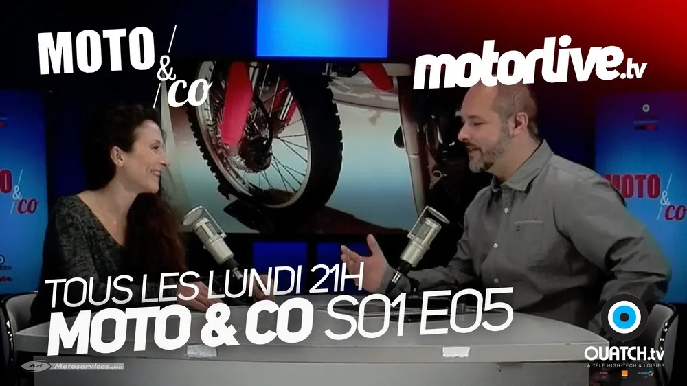 Moto&Co : S01E05 en ligne sur Motorlive.tv !